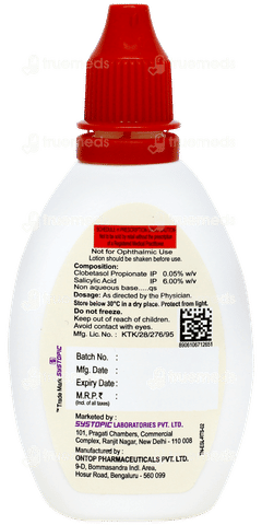 Topisal 6% Lotion 30ml Topisal 6% Lotion 30ml