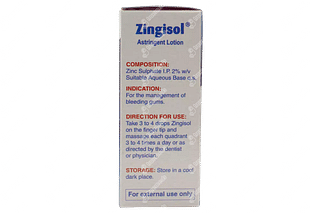 Zingisol Lotion 15ml