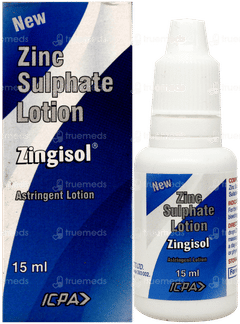 Zingisol New Astringent Lotion 15Ml