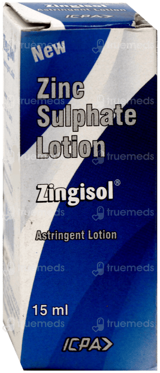 Zingisol New Astringent Lotion 15Ml