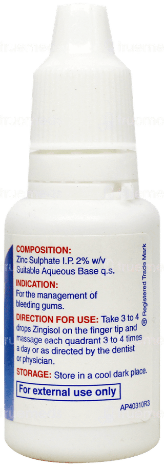 Zingisol New Astringent Lotion 15Ml