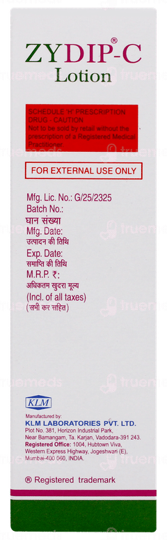 Zydip C Lotion 30ml Zydip C Lotion 30ml