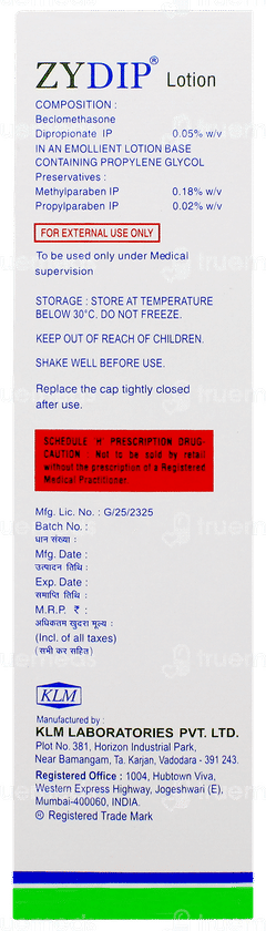 Zydip Lotion 100ml Zydip Lotion 100ml