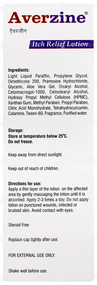 Averzine Itch Relief Lotion 75ml