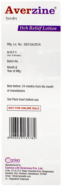 Averzine Itch Relief Lotion 75ml