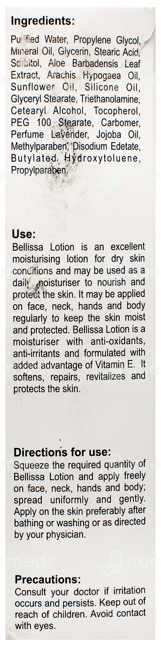 Bellissa Moisturising Lotion 100Gm