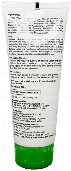 Bellissa Moisturising Lotion 100Gm
