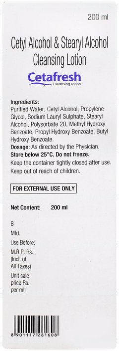 Cetafresh Cleansing Lotion 200ml Cetafresh Cleansing Lotion 200ml