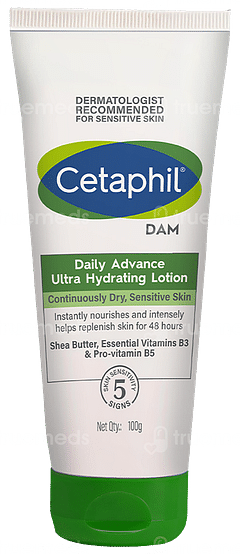 Cetaphil Dam Daily Advance Ultra Hydrating Lotion 100gm Cetaphil Dam Daily Advance Ultra Hydrating Lotion 100gm