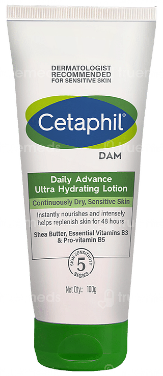 Cetaphil Dam Daily Advance Ultra Hydrating Lotion 100gm