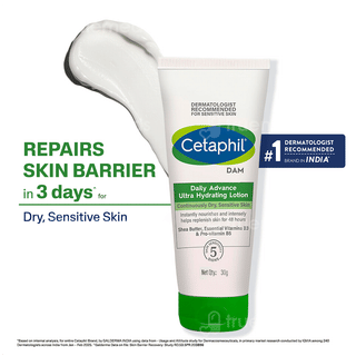 Cetaphil Dam Daily Advance Ultra Hydrating Lotion 30gm