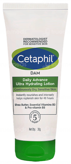 Cetaphil Dam Daily Advance Ultra Hydrating Lotion 30gm