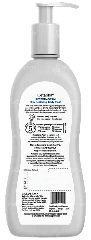 Cetaphil Restoraderm Body Wash 295ml