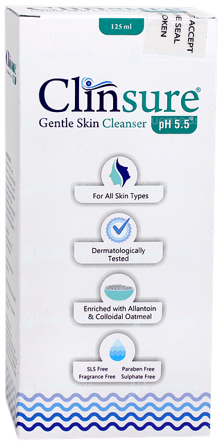 Clinsure Gentle Skin Cleanser 125ml