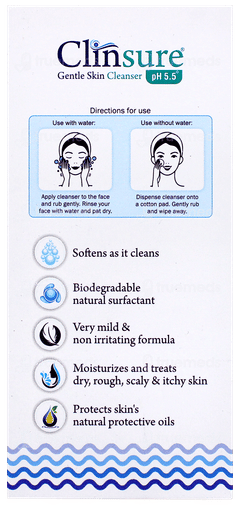 Clinsure Gentle Skin Cleanser 125ml