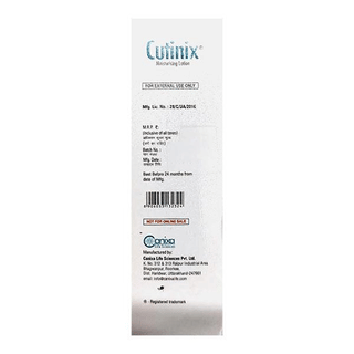 Cutinix Moisturising Lotion 100Gm