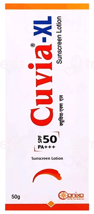 Cuvia Xl Spf 50 Pa+++ Lotion 50Gm