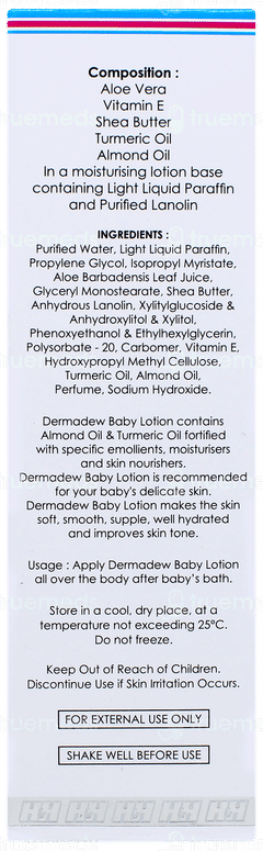 Dermadew Baby Lotion 80ml