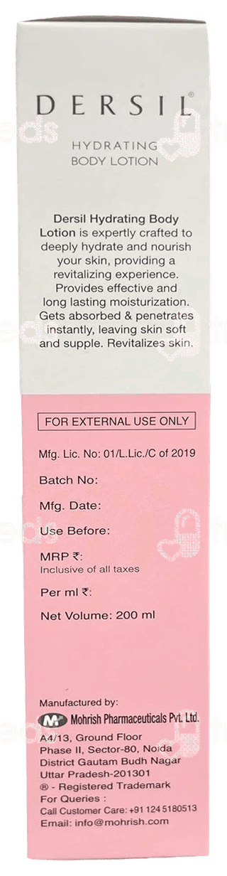Dersil Body Lotion 200Ml