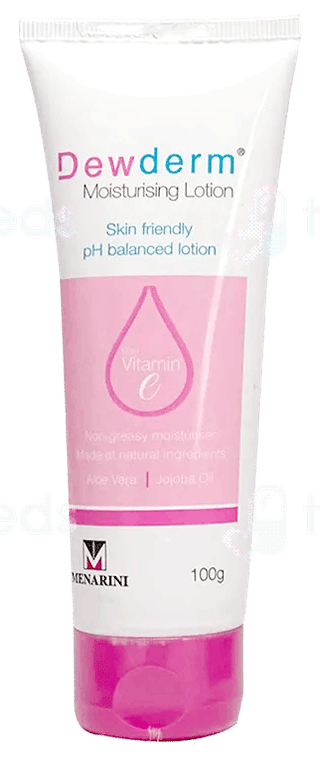 Dewderm Moisturising Lotion 100Gm