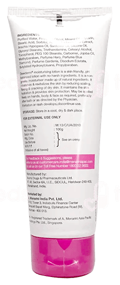 Dewderm Moisturising Lotion 100Gm