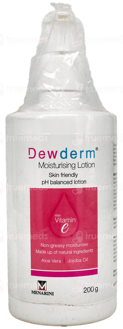 Dewderm Moisturising Lotion 200Gm