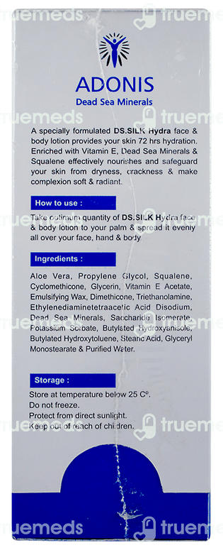 Ds Silk Hydra Face & Body Moisturizing Lotion 150 ML