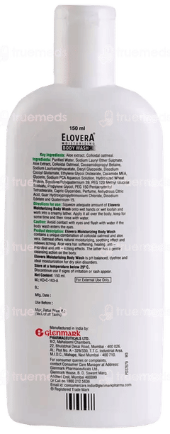 Elovera Moisturizing Body Wash 150Ml