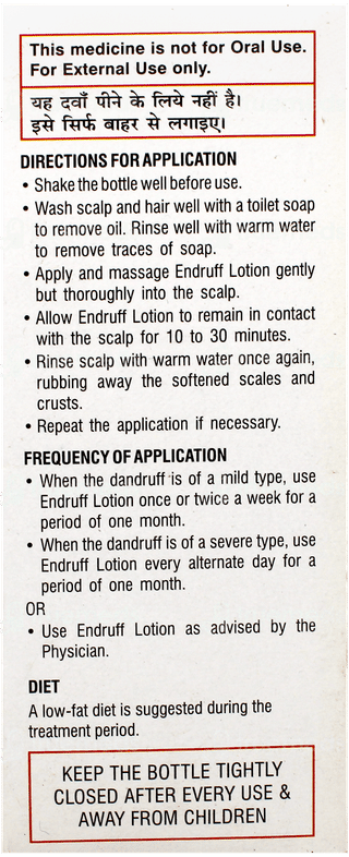 Endruff Lotion 100Ml