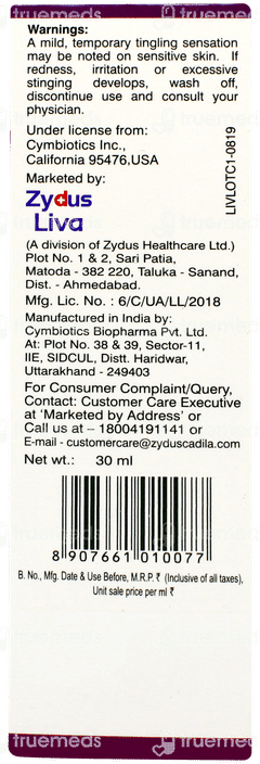 Livalite Lotion 30ml