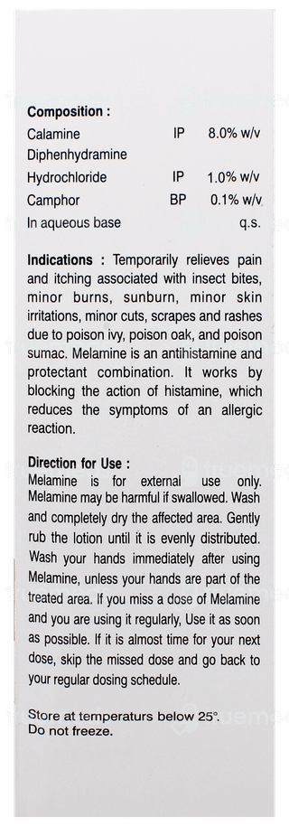 Melamine Lotion 100Ml