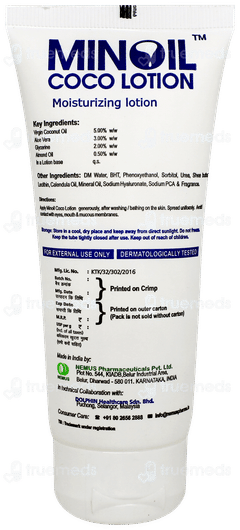 Minoil Coco Moisturizing Lotion 100gm