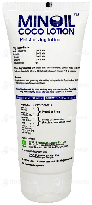 Minoil Coco Moisturizing Lotion 100gm