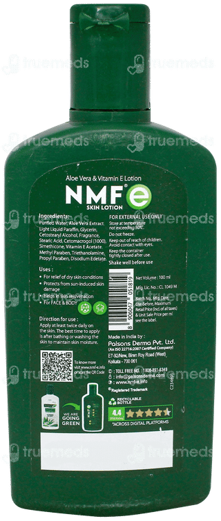Nmf E Daily Moisturizing Lotion 100Ml