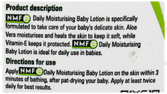 Nmf E Daily Moisturising Baby Lotion 200Ml