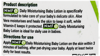 Nmf E Daily Moisturising Baby Lotion 200Ml
