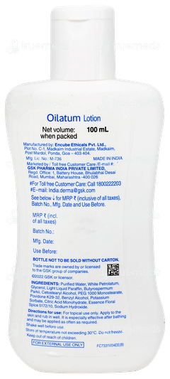 Oilatum Lotion 100ml Oilatum Lotion 100ml