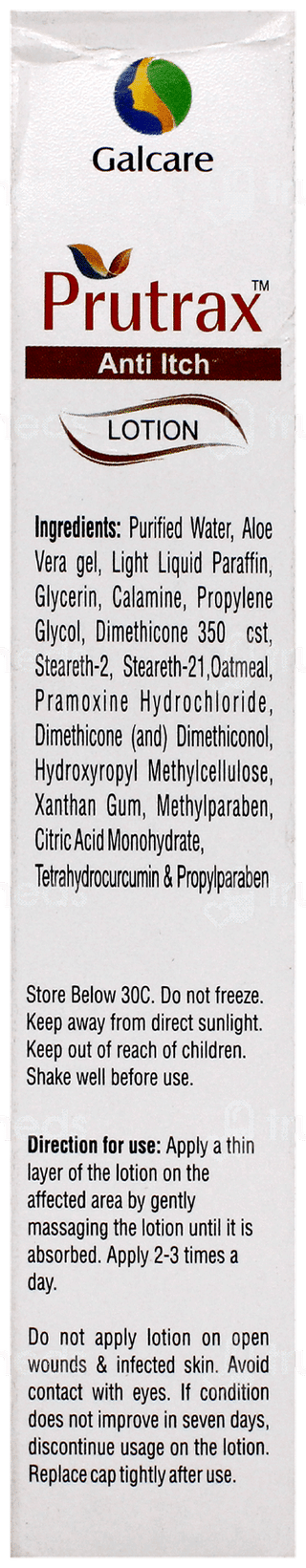 Prutrax Anti Itch Lotion 100Ml