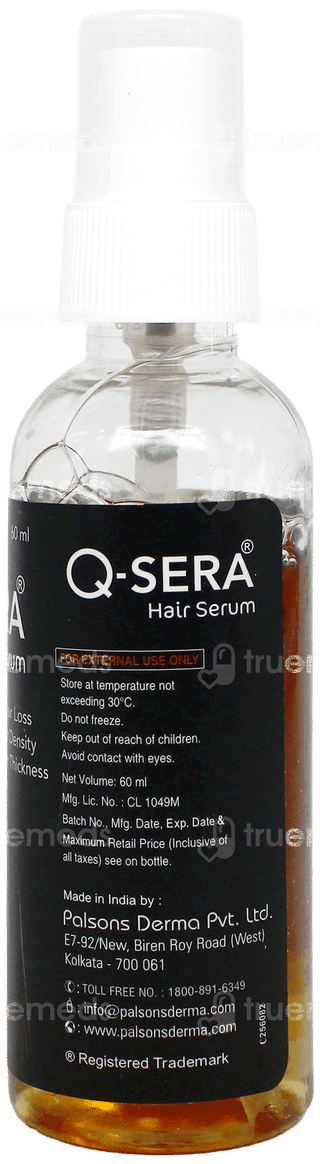 Q Sera Hair Serum 60Ml