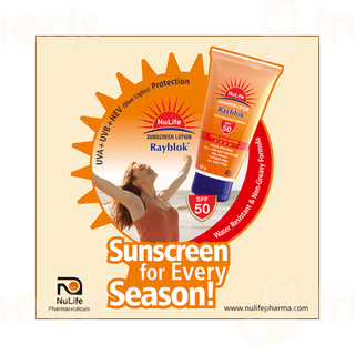 Rayblok Spf 50 Sunscreen Lotion 50Gm