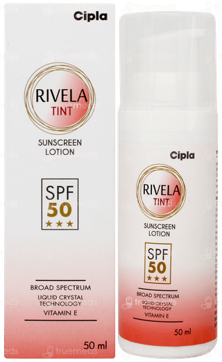 Rivela Tint Spf 50 Sunscreen Lotion 50ml