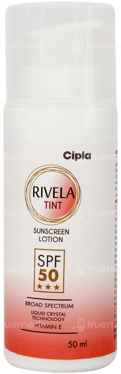 Rivela Tint Spf 50 Sunscreen Lotion 50ml