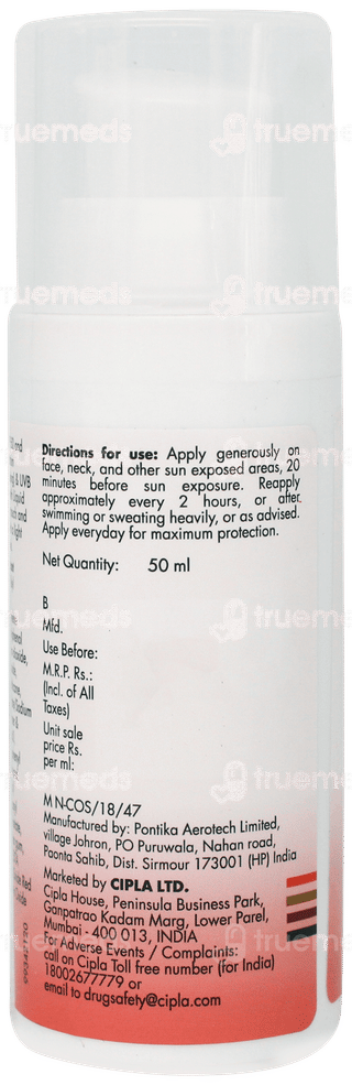 Rivela Tint Spf 50 Sunscreen Lotion 50ml