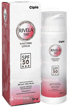 Rivela Tint Spf 50 Sunscreen Lotion 50ml