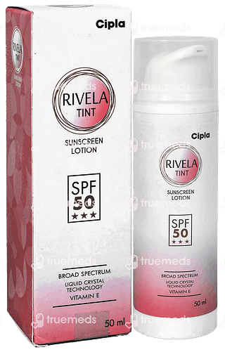 Rivela Tint Spf 50 Sunscreen Lotion 50ml