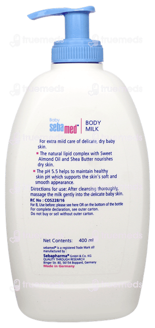 Sebamed Baby Body Milk 400Ml