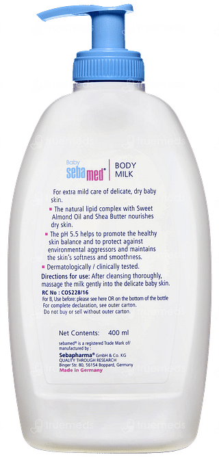 Sebamed Baby Body Milk 400ml