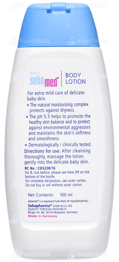 Sebamed Baby Body Lotion 100ml Sebamed Baby Body Lotion 100ml