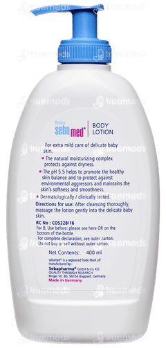 Sebamed Baby Body Lotion 400ml