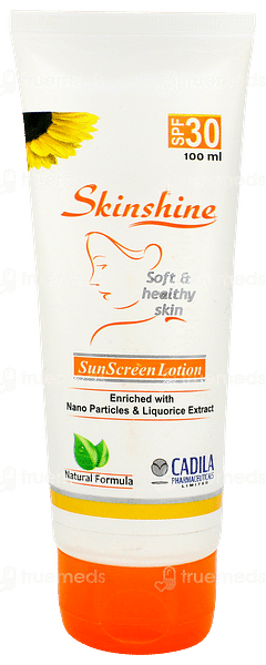 Skinshine Spf 30 Sunscreen Lotion 100ml Skinshine Spf 30 Sunscreen Lotion 100ml